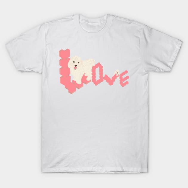 LOVE T-Shirt by PatternbyNOK